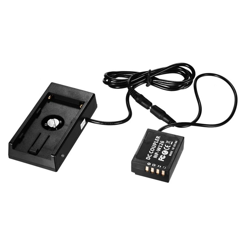 NP W126 пустышка Аккумуляторный Соединитель с прямым кабелем + F970 F750 Батарейный