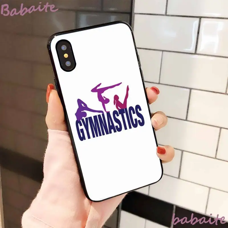 Роскошный Уникальный чехол для телефона Babaite любителей гимнастики спорта iPhone 8 7 6