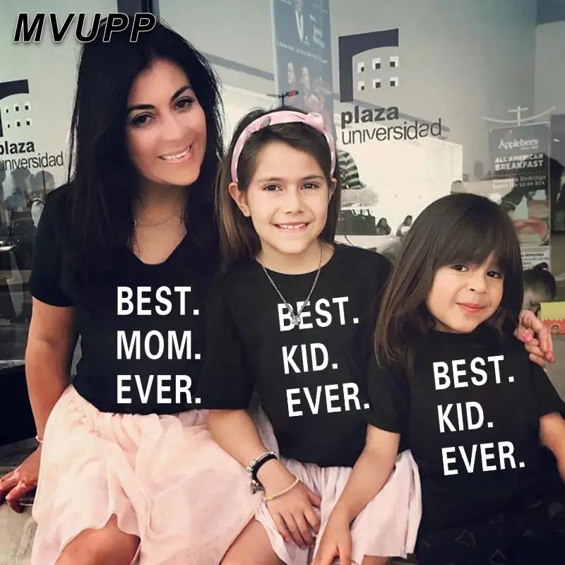 Футболка для мамы папы детей|Сочетающаяся одежда семьи| |