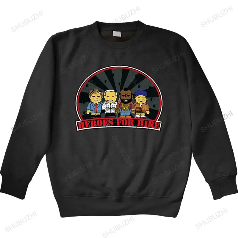 

HEROES FOR HIRE sweatshirt The A-Team Hannibal A BA Mr. T Team TV Series Van Cartoon hoody men Unisex New Fashion long sleeve