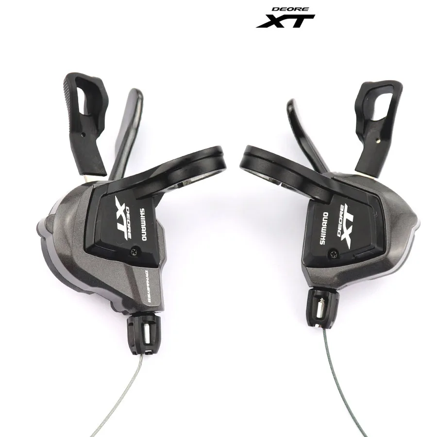 Shimano Deore XT SL M8000 рычаг переключения передач M8000 MTB рычаг переключения скоростей Rapidfire Plus 3x11 2x11-скоростной аксессуары для горного велосипеда