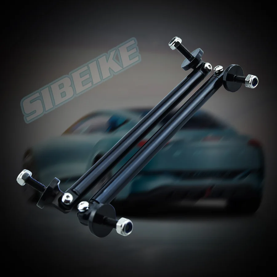 2 шт. Универсальный бампер из алюминиевого сплава для автомобиля регулируемый