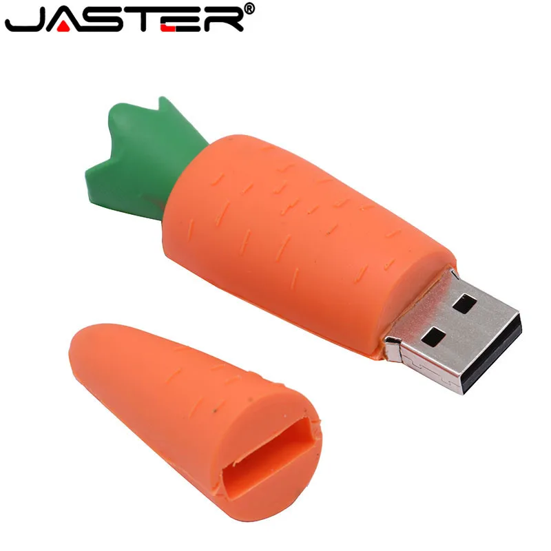 Usb флеш накопитель JASTER в виде клубники моркови ягод 8 ГБ 16 32 64 ГБ|memory stick|flash drivependrive