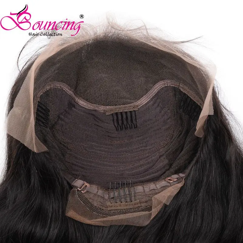 Прыгающие бразильские прямые волосы remy 13*4 кружевные передние человеческие волосы парики предварительно выщипанные волосы с волосами младенца 150 плотность парик 10-26"