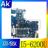 akemy for lenovo 320 15isk 520 15isk notebook motherboard dg421 gd521 dg721 nm b242 cpu i5 6200u 4g ram ddr4 100 test