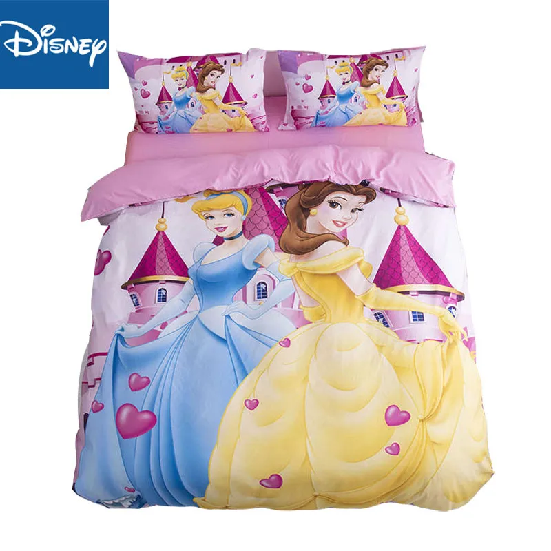 Комплекты постельного белья Принцессы Disney декор для детской спальни