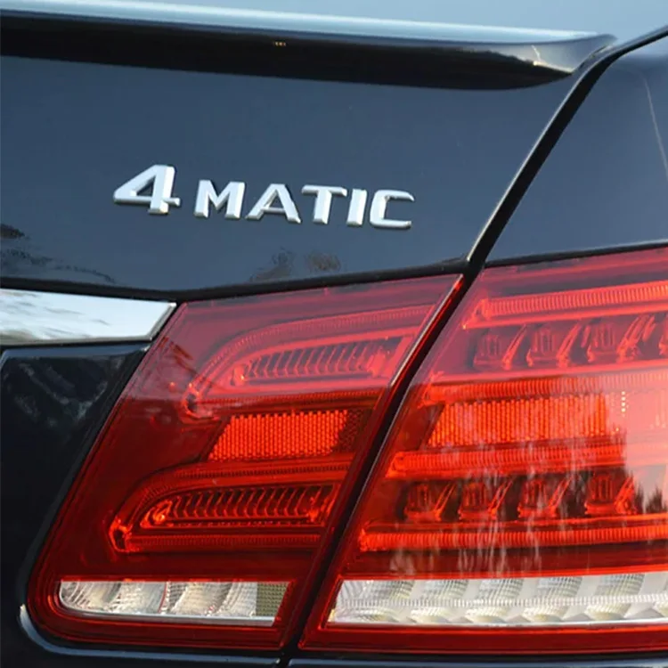 1 шт. 3D ABS 4matic багажник хромированный матовый черный значок-эмблема автомобильные