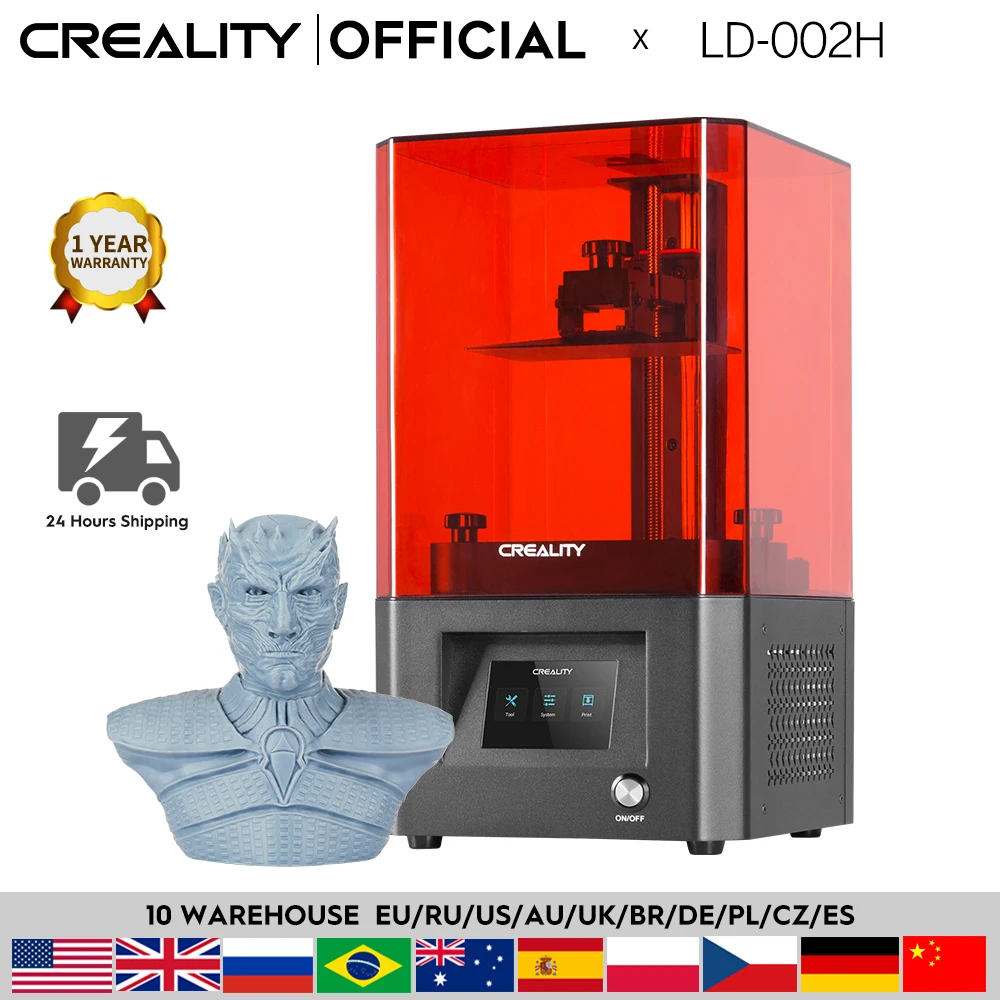 

CREALITY 3D Printer LD-002H Photon 3D Drucker high precision LCD light curing 360-degree visual printing 3d printer