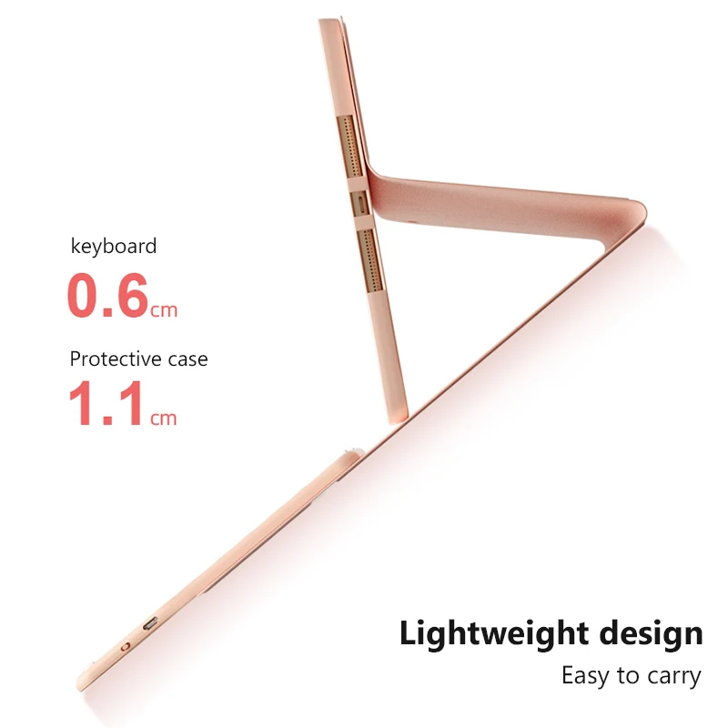 

For iPad 9.7 2017 2018 2019 2020 10.2 6th 7th Generation Bluetooth Keyboard Case for iPad Air 4 3 2 1 Pro 9.7 10.5 11 12.9 Cover