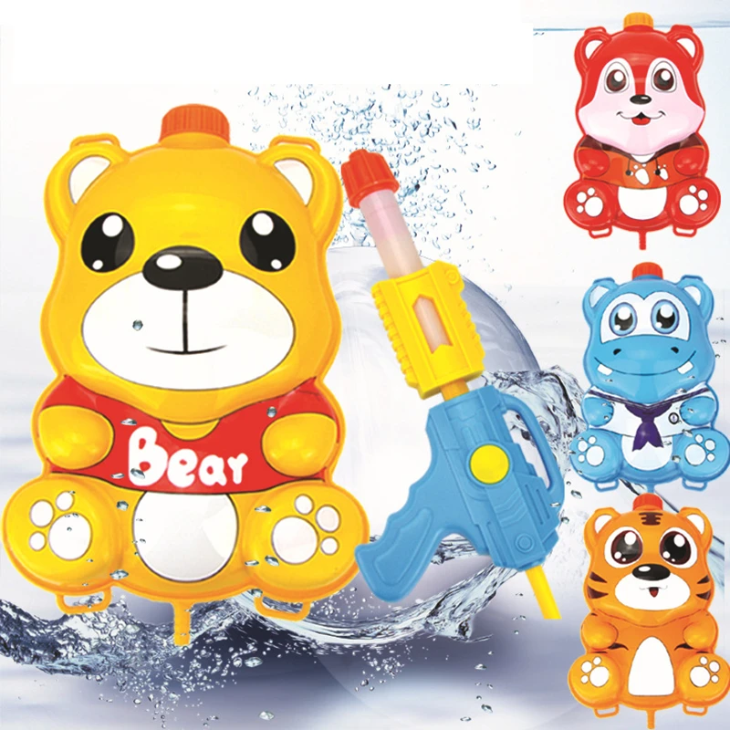 Летняя игрушка водяной пистолет рюкзак для мальчиков и девочек Водяные