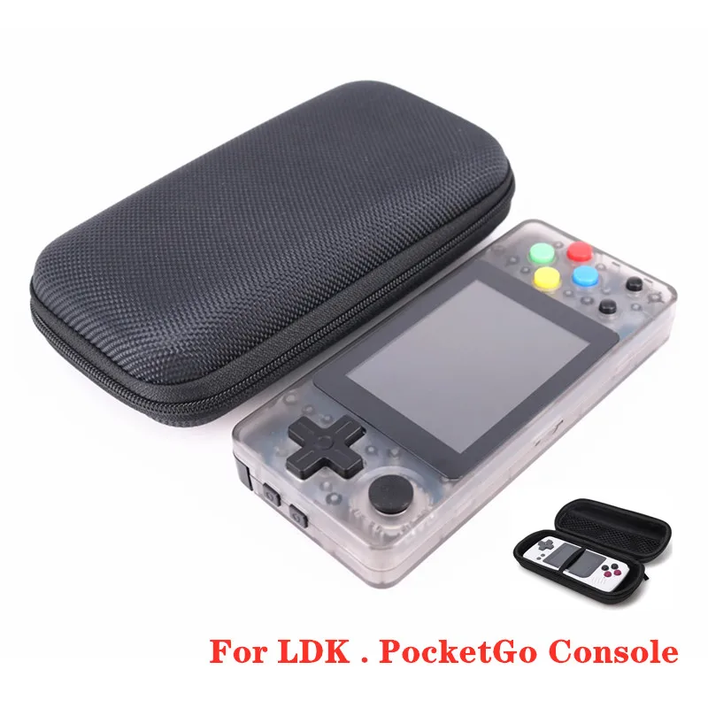 Защитная сумка HEYNOW для RG350 Ретро игровой консоли RG300 RS97 Plus KIII LDK PocketGo игровой плеер, бесплатное закаленное стекло для RS97