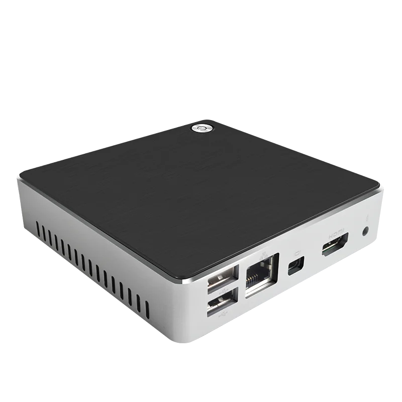 Billig TexHoo Mini PC Windows 10 Pro Schlüssel Linux Pfsense Larkbox Lntel Z3735F 2G RAM 32G SSD Desktop-Computer TV Box Nettop Prozessor