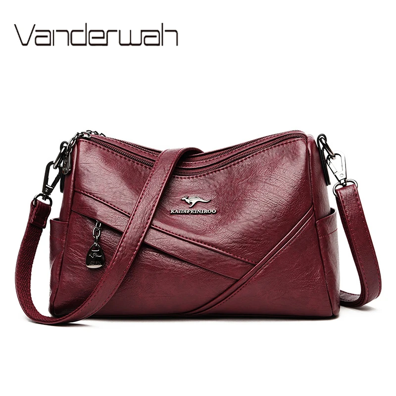 Супер высокое качество кожаные сумки на плечо для женщин 2021 женская маленькая