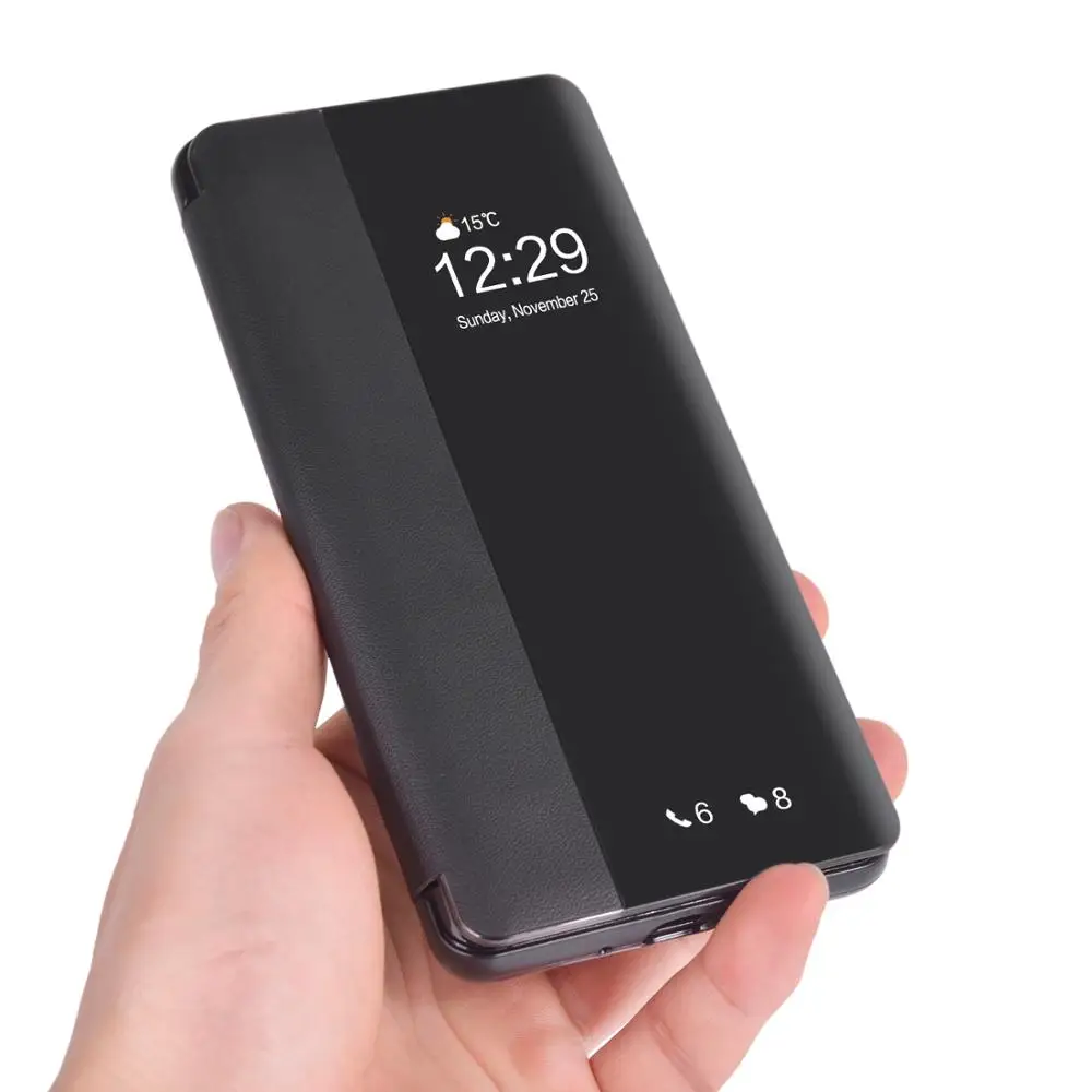 Чехол-книжка для Huawei P40 Pro P30 P20 P 40 30 20 Lite кожаный | Мобильные телефоны и аксессуары