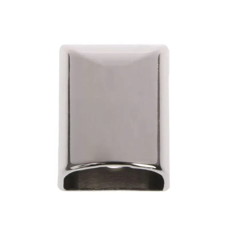 

10pcs Leather Craft DIY Metal Zipper Tail Clips Buckle Stop Tail Plug Head Tool Fastener with Screws LX9F