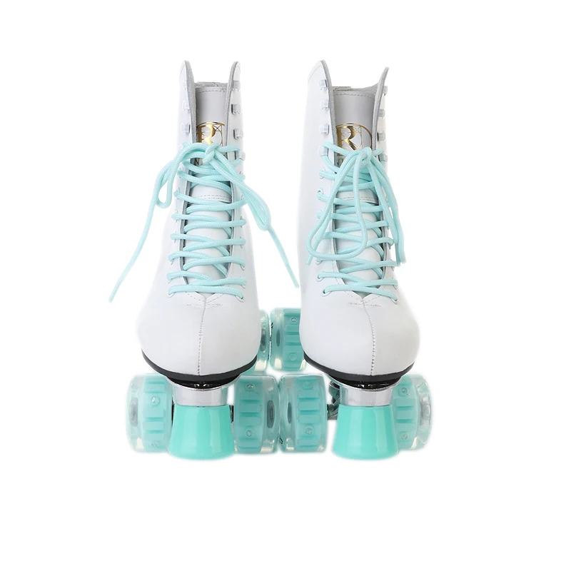 Новые взрослые двойные роликовые коньки RENIAEVER для взрослых женские