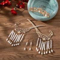 hanfu hairpin accessories hair crown hair accessories chinese style tang and song dynasty antique jewelry