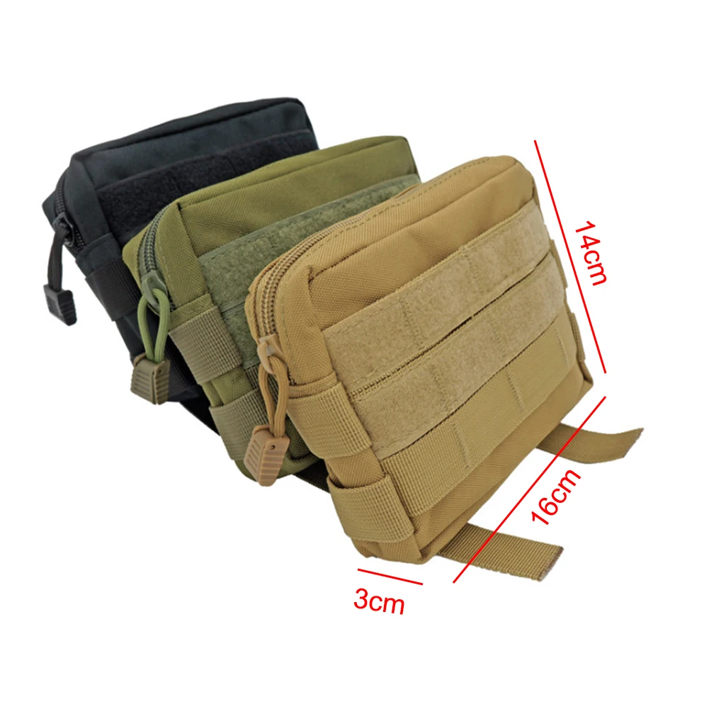 

Portable Attachment Waist Bag Modular Utility Pouch Camping Multifunctional Nylon Molle Portable Outdoor Elements