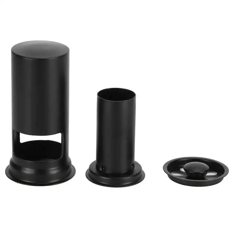 

Linear Drain Matte Black Shower Drain for Kitchen Bathroom Basement Garage