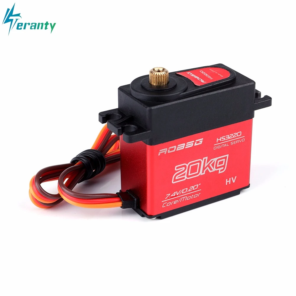 

Цифровая Шестерня Hs3220 с полуполой чашкой, 20 кг, 180 градусов, водонепроницаемый рулевой двигатель для транспортных средств и судов