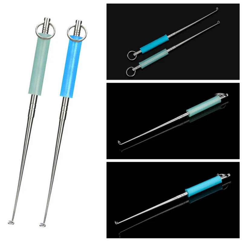 

Stainless Steel Safety Extractor Fishing Hook Detacher Remover Rapid Decoupling Device Portable Fishing Tackle Fish Accessories