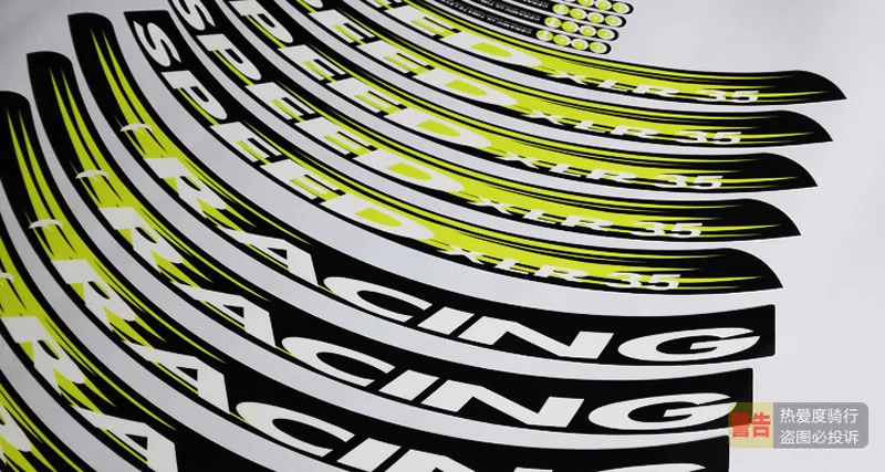 Наклейки xlr35 для ободов и колес дорожного велосипеда наклейки xlr обода глубина 35