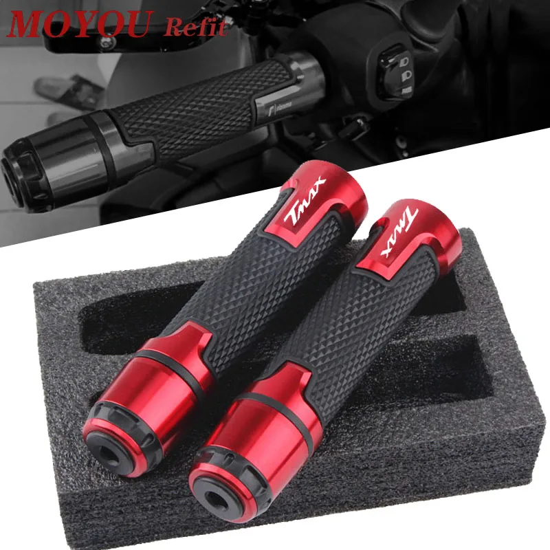 

Motorcycle handlebar grips end handle grips For YAMAHA TMAX T-MAX 530 500 TMAX530 SX DX 2014 2015 2016 2017 2018 TMAX 560 NEW