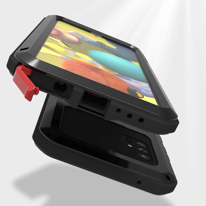 Для Samsung Galaxy A51 5G роскошный Doom водонепроницаемый бронированный противоударный