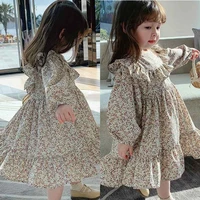 girl dress kids baby%c2%a0party evening gown 2021 new warm plus thicken winter autumn cotton flower girl dress children clothing