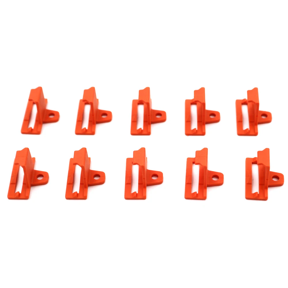 10 шт./лот факсированная Скоба разъем поддержка компактный проводной проводки