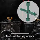 Многофункциональный универсальный ключ для электрической Двери Шкафа Треугольный квадратный ключ компактный и портативный удобный для переноски