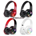 Беспроводные Bluetooth-наушники; Игровые наушники; Объемные стереонаушники; USB-наушники с микрофоном; Разноцветсветильник свет; ПК; Гарнитура для ноутбука