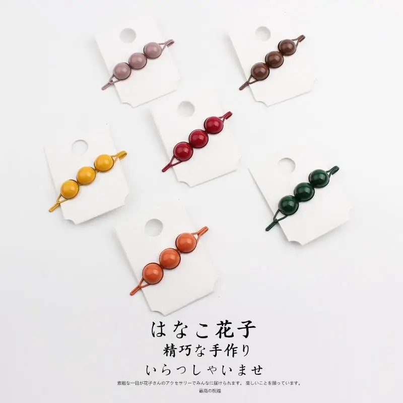 Маленькая боковая заколка для волос в форме сердца девочек студенток аксессуары