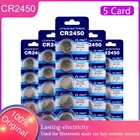 Акция по YCDC, литиевая батарея 3 в CR2450, кнопочные батареи KCR2450 5029LC LM2450, батарейка для часов, игрушек, пульт дистанционного управления, 25 шт.
