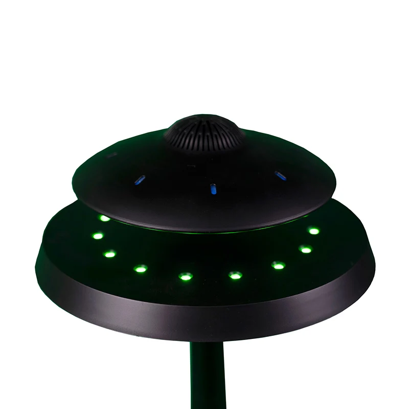 Смарт Bluetooth колонки бас стерео Магнитная подвеска НЛО Стиль Дизайн семь цветов светодиодный водонепроницаемый беспроводной зарядки