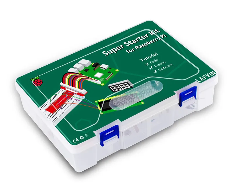 LAFVIN супер стартовый набор для Raspberry Pi, модель 3B+ 3B 3A+ 2B 1B+ 1A+ Zero W+ Diy Kit