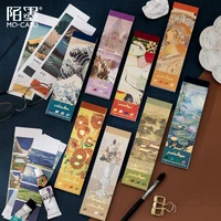 30sheetspack fresh creative an art gallery series gift paper sticker book decorative stickers for album scrapbooking stationery