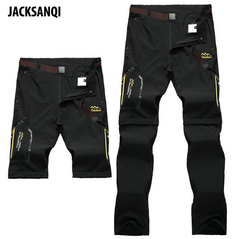 Брюки JACKSANQI мужские съемные спортивные штаны для отдыха на открытом воздухе