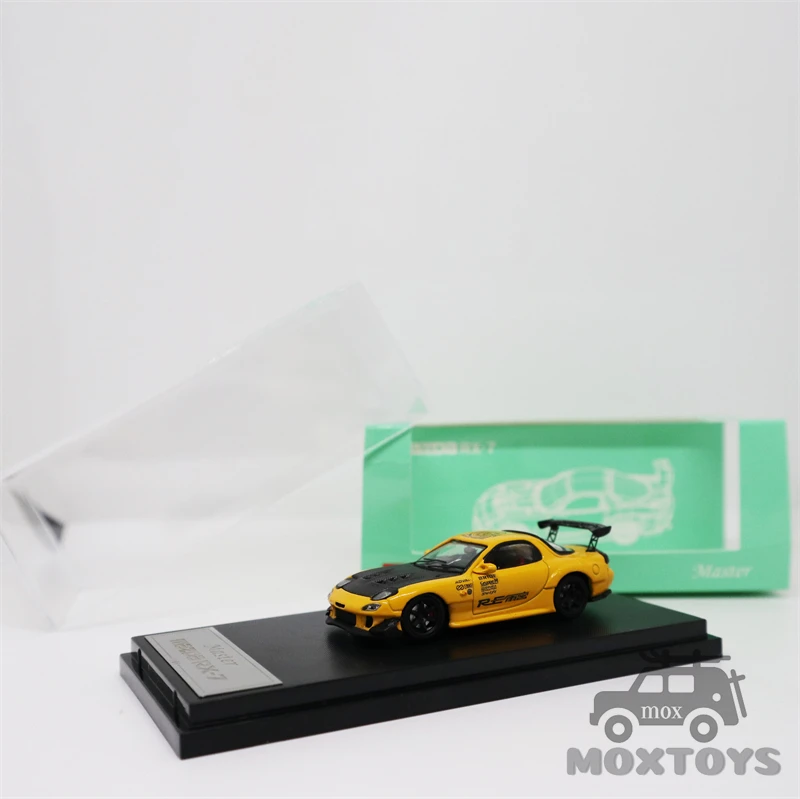 Мастер 1:64 Mazda Amemiya желтая литая модель автомобиля | Игрушки и хобби
