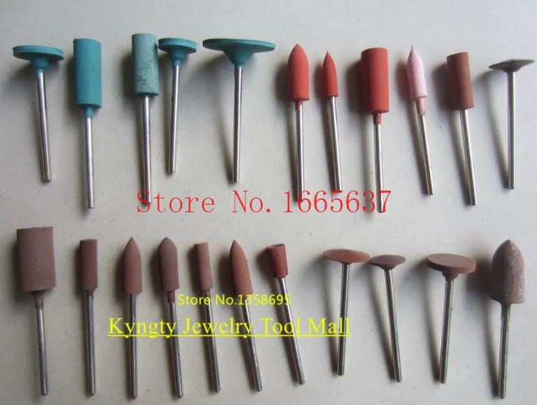 

Diy jewelry making Free Shipping rubber point 22pcs/pack Jewelers Silicone Point polishing points for Dremel rotary Silicon