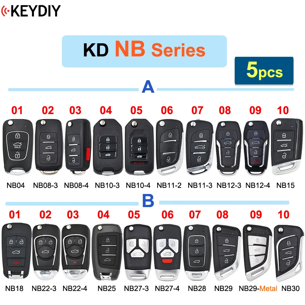5 шт. NB серия многофункциональный KEYDIY NB04 NB08 NB10 NB11 NB12 NB15 NB18 NB22 NB25 NB27 NB28 NB29 NB30 для
