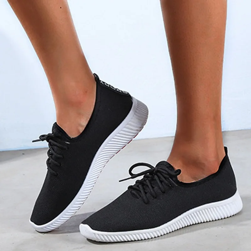 SHUJIN Lightwight Breathable Women Sports Shoes Female Running Walking Sneakers Anti-slip Athletics Training Gym | Обувь