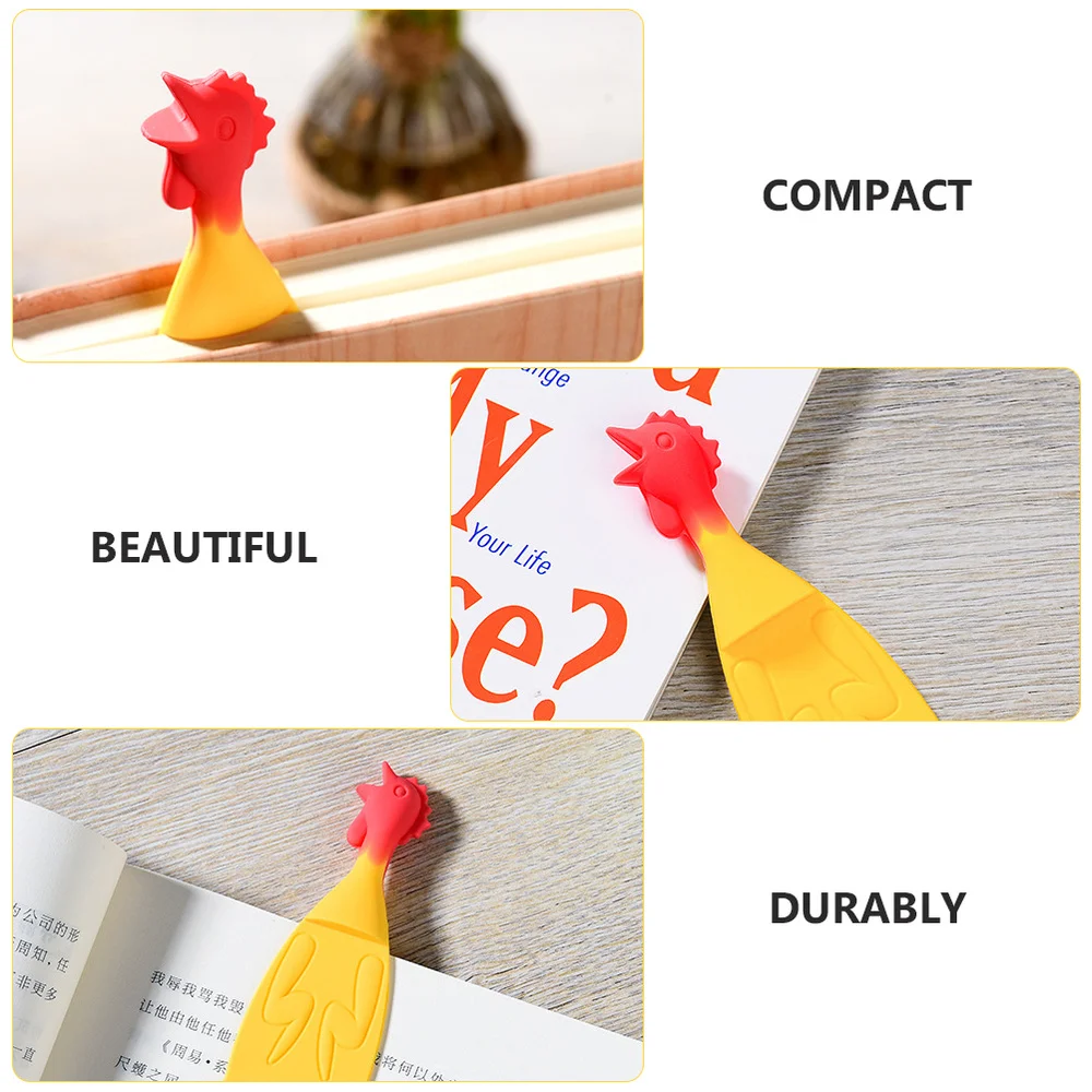 

Screaming Chicken Marker Creative Silicone Animal Stationery Supply