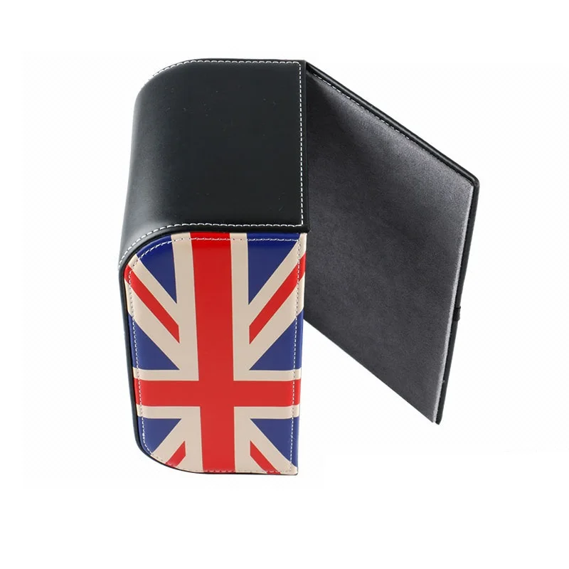 Красный Юнион Джек Печатный автомобиль коробка для салфеток блок бумажные