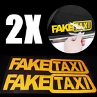 2 шт., светоотражающие автомобильные наклейки для VW Golf 4 Ford Focus 3 Toyota Auris Seat exeo bmw e46