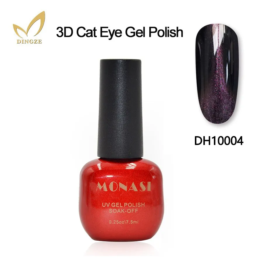 

MONASI Cat Eye Gel Nail Polish 7.5ml Soak Off UV LED Chameleon Magnetic Gel For Nails New Colors