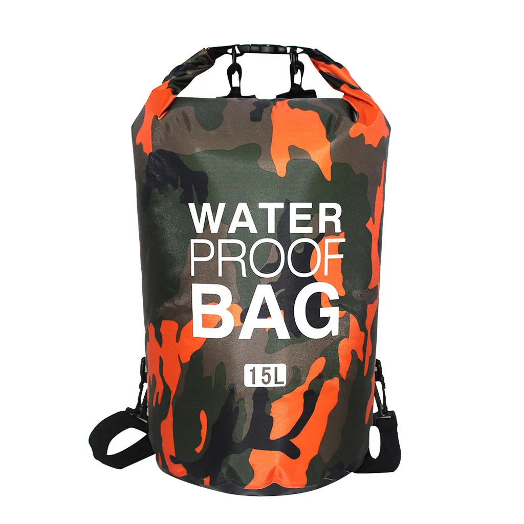 Камуфляжная Полиэстеровая водонепроницаемая сумка через плечо сумка-мешок