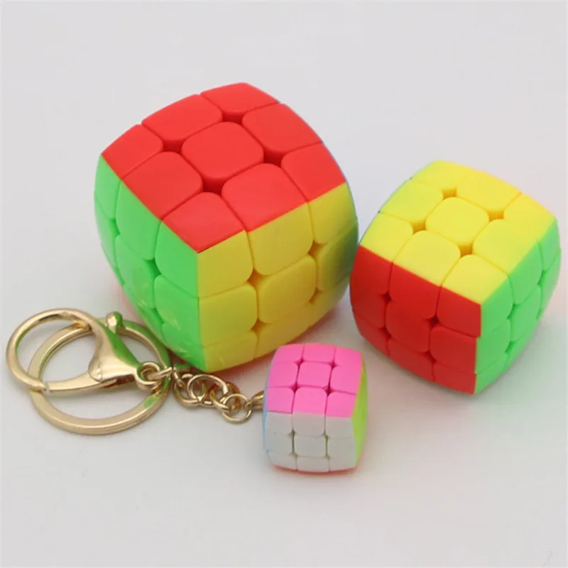 Yongjun брелок в виде хлеба 3x3x3 магический куб мини-игрушка унисекс скоростная игра