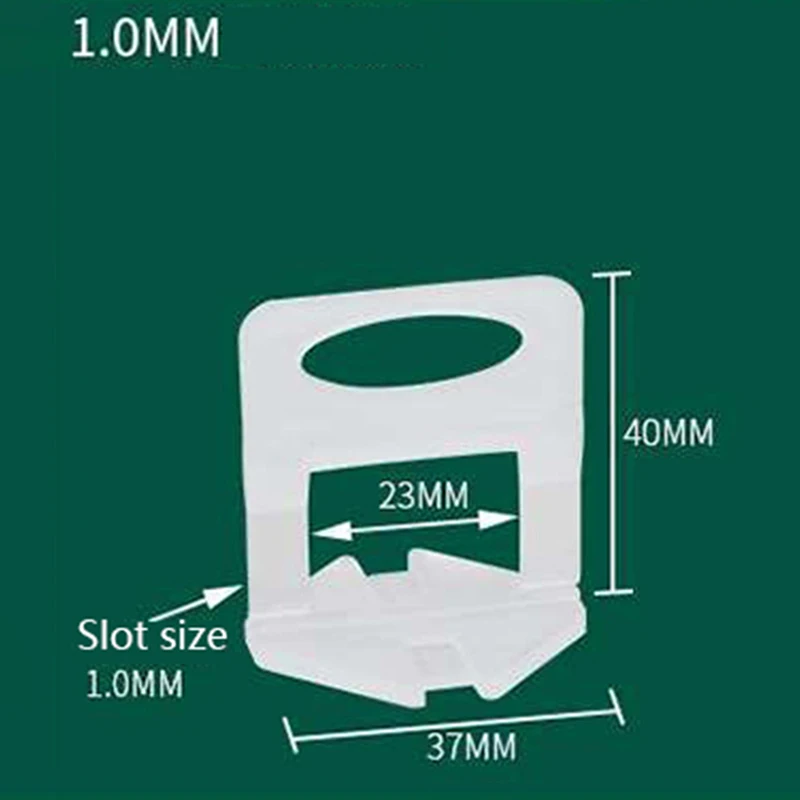 100 шт 1 мм выравнивающие клинья плитки прокладки зажимы напольные инструмент для