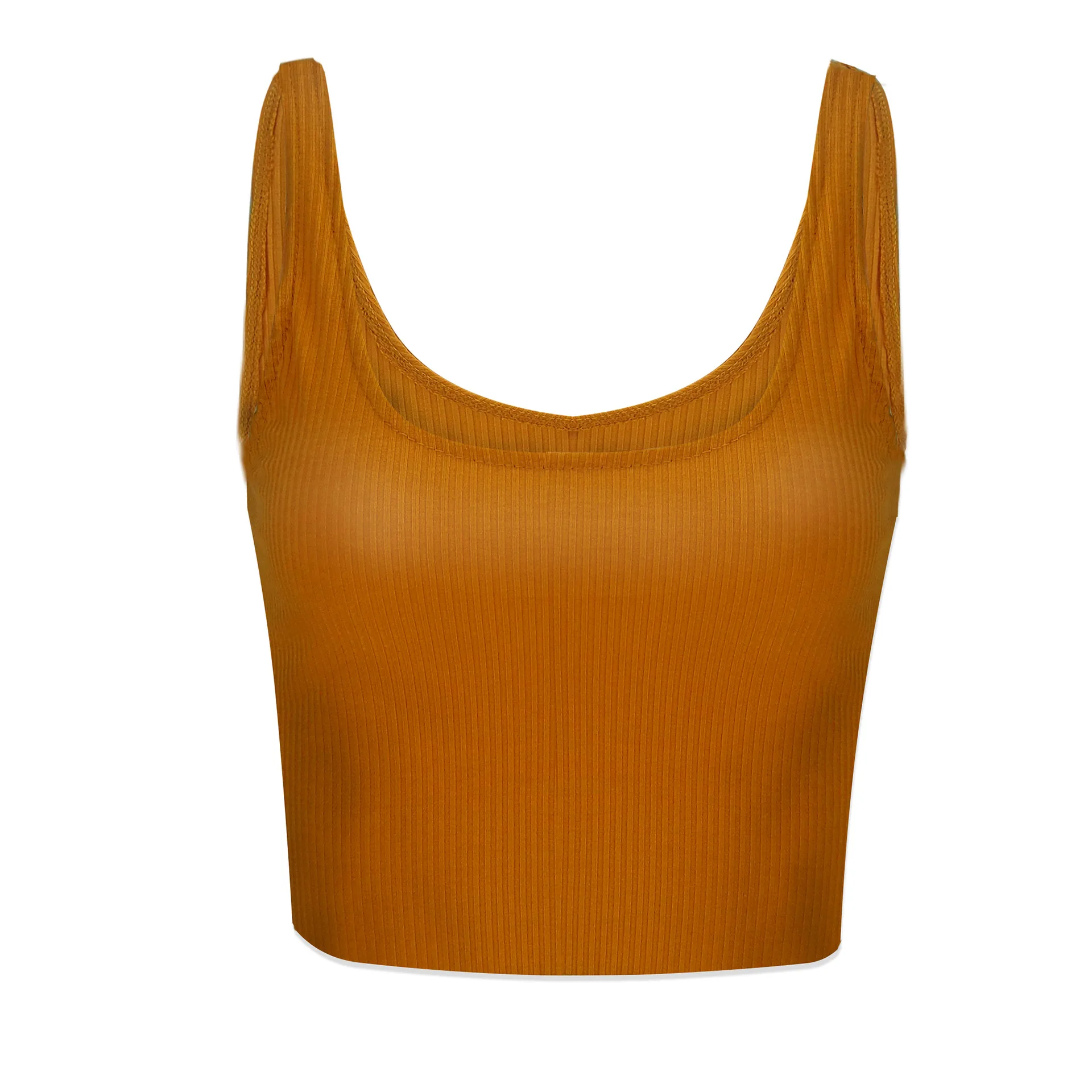 Yellow Однотонная Новинка, сексуальные короткие женские майки, топы, Обрезанные топы, футболки, сексуальные белые, черные, красные, желтые женские майки, хлопковые топики - Цвет: Yellow